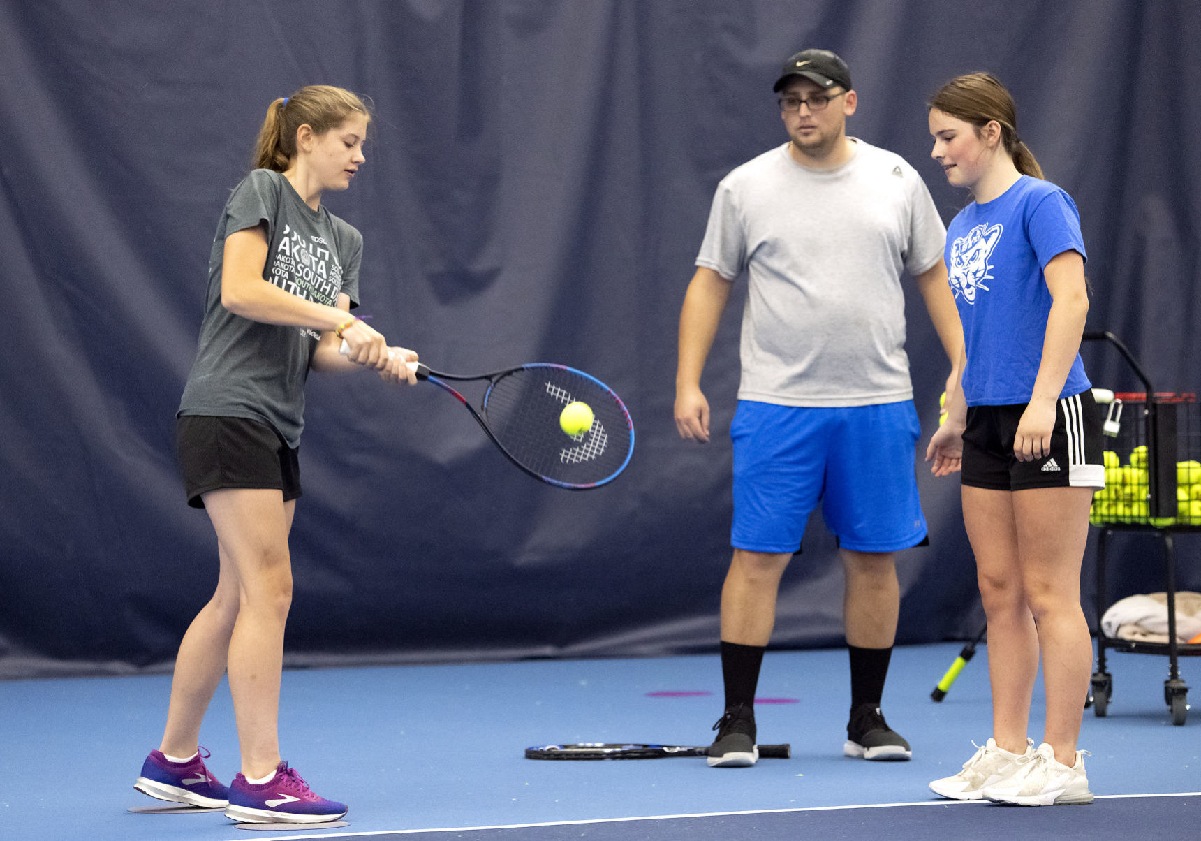 Tennis is back in swing